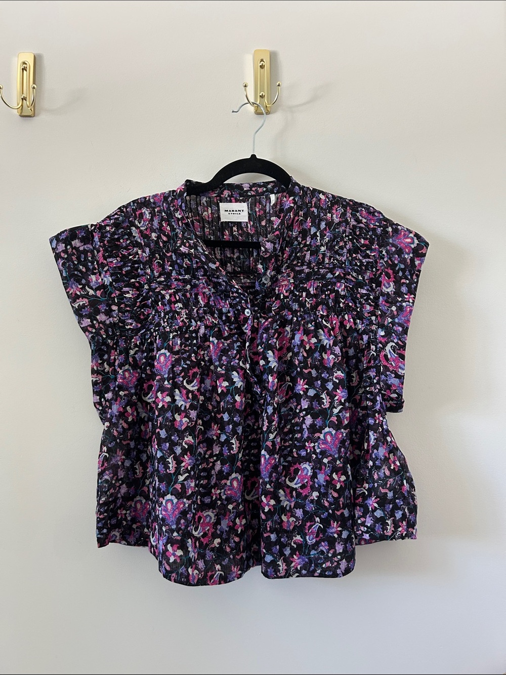 Isabel Marant Leaza Top Sz 38/M